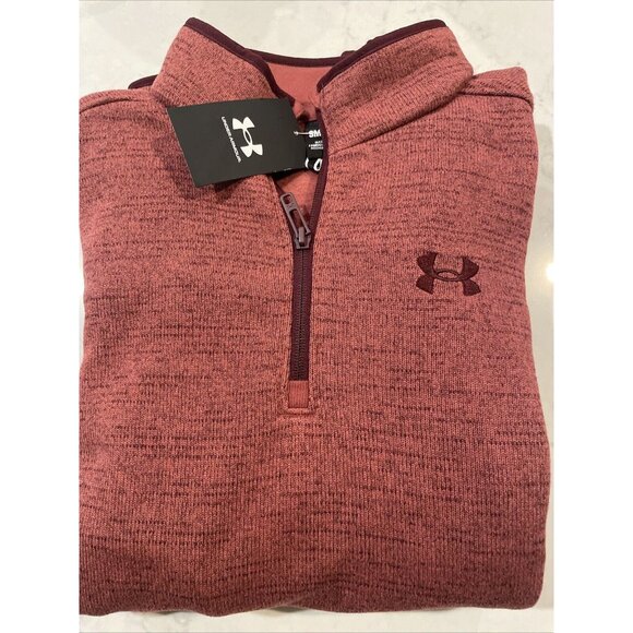 NWT Men's Under Armour UA Specialist Fleece 1/4 Zip Jacket Quarter Zip Small NWT - Picture 1 of 4
